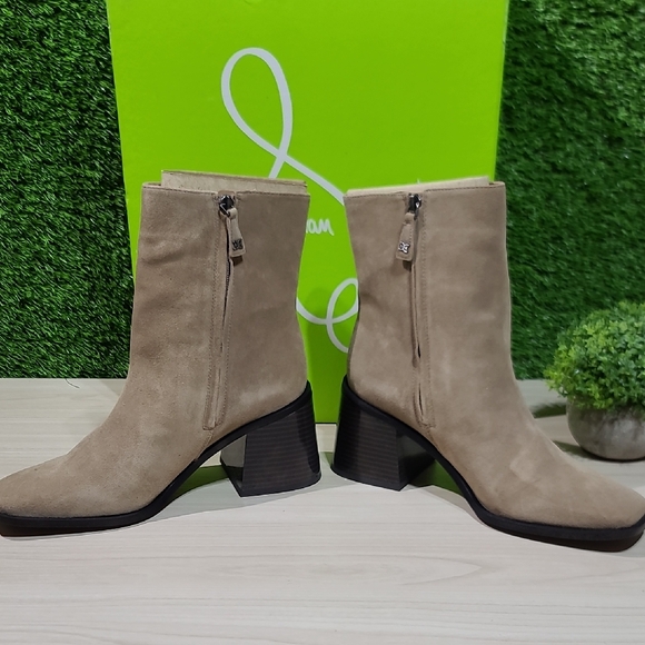 Sam Edelman Winnie Taupe Bootie - US Women's 8.5 M New - Picture 2 of 9